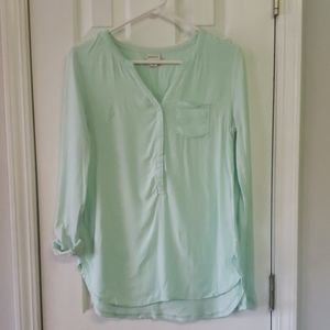 Mint Green Blouse